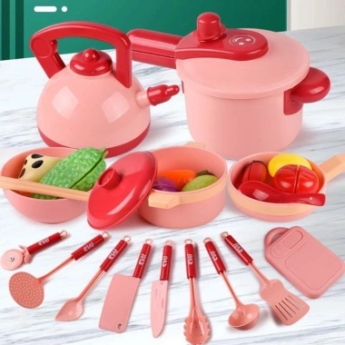 Đồ chơi nấu ăn size siêu to, bộ nồi cơm bếp từ pin 16-20-36-39, giảm còn 189.000₫ 7