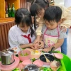 Đồ chơi nấu ăn thật trọn bộ EVADA - Bếp mini cho bé, giá ưu đãi 260k 4