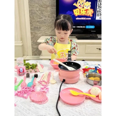 Đồ Chơi Nấu Ăn Trọn Bộ Mini Cho Bé Nhà Bếp Thực Tế Giá Ưu Đãi 179.460