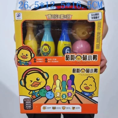 Đồ Chơi Ném Bóng Bowling Cho Bé - Bộ 2 Trái, Vận Động Sức Khỏe, Giá Ưu Đãi 55.000₫