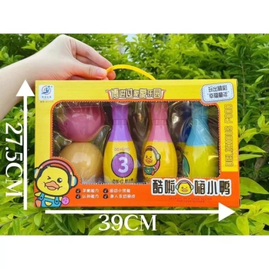 Đồ Chơi Ném Bóng Bowling Cho Bé - Bộ 2 Trái, Vận Động Sức Khỏe, Giá Ưu Đãi 55.000₫