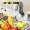 Đồ chơi nhà bếp Bee Toys cho bé, phun khói, nấu ăn thật, cao 43cm, bộ đầu bếp 3