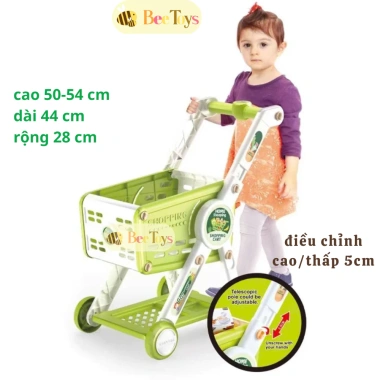 Đồ chơi nhà bếp Bee Toys cho bé, phun khói, nấu ăn thật, cao 43cm, bộ đầu bếp