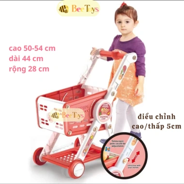 Đồ chơi nhà bếp Bee Toys cho bé, phun khói, nấu ăn thật, cao 43cm, bộ đầu bếp
