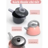 Đồ chơi nhà bếp cho bé bộ nấu ăn 69 chi tiết pin, nhựa ABS, an toàn, bé trai và bé gái - Giá 159.120 VND 6