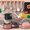 Đồ chơi nhà bếp cho bé bộ nấu ăn 69 chi tiết pin, nhựa ABS, an toàn, bé trai và bé gái - Giá 159.120 VND 10