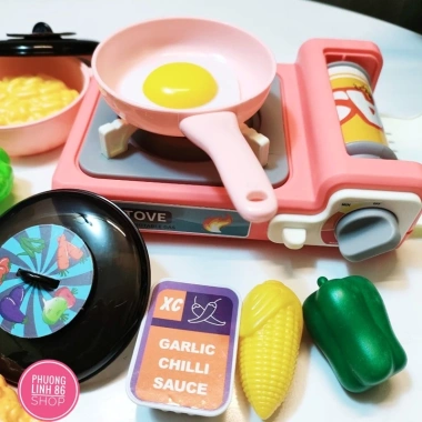 Đồ chơi nhà bếp cho bé D52 – Nấu ăn an toàn nhựa nguyên sinh, giá 52.000 VND