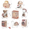 Đồ Chơi Nhà Bếp EDIWANY - Máy Làm Bánh Mì, Lò Nướng, Pha Cà Phê, Hút Bụi Trẻ Em - 141.680₫ 2