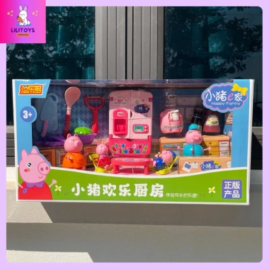 Đồ chơi nhà bếp Heo Peppa Happy Family - Bộ bếp nấu ăn dễ thương, giá chỉ 185.000₫ 1 Đồ chơi nhà bếp Heo Peppa Happy Family - Bộ bếp nấu ăn dễ thương, giá chỉ 185.000₫ 1