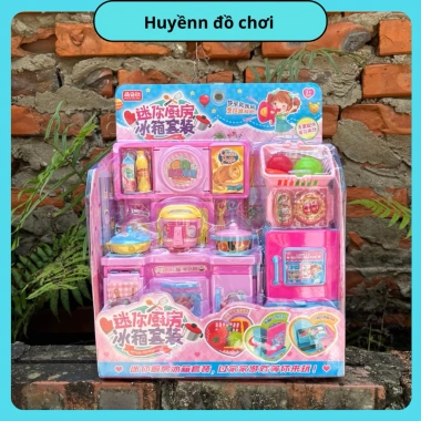 Đồ Chơi Nhà Bếp Mô Phỏng Nồi Cơm Điện & Tủ Lạnh Mini - Mã 1.368-16 Giá 88.900₫