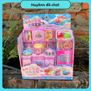 Đồ Chơi Nhà Bếp Mô Phỏng Nồi Cơm Điện & Tủ Lạnh Mini - Mã 1.368-16 Giá 88.900₫ 5