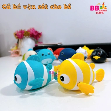 Đồ chơi nhà tắm cá hề vặn cót màu sắc, dưới nước vui nhộn, chỉ 14.000₫ 8 Đồ chơi nhà tắm cá hề vặn cót màu sắc, dưới nước vui nhộn, chỉ 14.000₫ 8