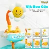 Đồ chơi nhà tắm PUKAPI Vịt phun nước, thác nước, bơi trong bồn tắm, giá ưu đãi 69.000đ 7