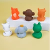 Đồ chơi nhà tắm Set 5 con thú động vật chíp chíp – Ngựa, Voi, Khỉ, Sóc, Cáo – Thả bồn tắm bé, giảm giá 35.000₫ 2