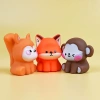 Đồ chơi nhà tắm Set 5 con thú động vật chíp chíp – Ngựa, Voi, Khỉ, Sóc, Cáo – Thả bồn tắm bé, giảm giá 35.000₫ 3