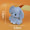 Đồ chơi nhà tắm Set 5 con thú động vật chíp chíp – Ngựa, Voi, Khỉ, Sóc, Cáo – Thả bồn tắm bé, giảm giá 35.000₫ 7