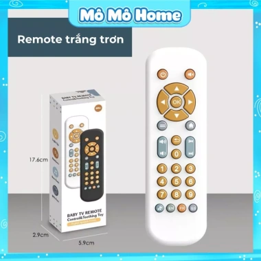 Đồ chơi remote điều khiển TV bé – Nhiều nút bấm, nhạc vui nhộn, Mô Mô Home, giá 45.000₫ 10