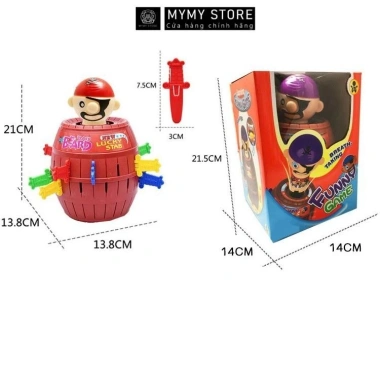 Đồ chơi rút kiếm hải tặc 24 chiếc – Phát triển trí tuệ bé chỉ 51.000đ