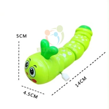 Đồ chơi sâu vặn cót chạy đà Binbibo - Siêu dễ thương, phát triển vận động cho bé