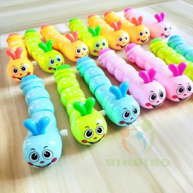 Đồ chơi sâu vặn cót chạy đà Binbibo - Siêu dễ thương, phát triển vận động cho bé 5 Đồ chơi sâu vặn cót chạy đà Binbibo - Siêu dễ thương, phát triển vận động cho bé 5