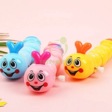 Đồ chơi sâu vặn cót chạy đà Binbibo - Siêu dễ thương, phát triển vận động cho bé