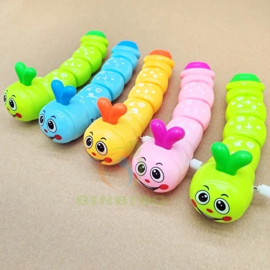 Đồ chơi sâu vặn cót chạy đà Binbibo - Siêu dễ thương, phát triển vận động cho bé