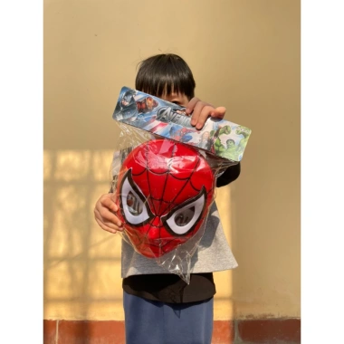 Đồ chơi Spider Man cỡ to CHAMMY cho bé trai mô hình người nhện khớp găng tay