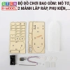 Đồ chơi STEM Ca nô gỗ mô tơ mái chèo X-MODEL – Đi trên nước, sáng tạo cho bé 69k 4