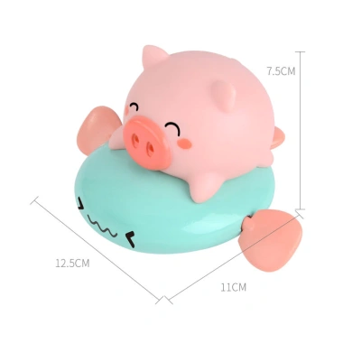 Đồ chơi thả bồn tắm cho bé Vặn cót an toàn, phù hợp bể bơi, hồ bơi, phòng tắm - Giá 15.000 VND 4
