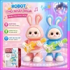 Đồ chơi thỏ nhảy múa, guitar, đèn nhạc - Quà tặng an toàn cho bé trai, bé gái
