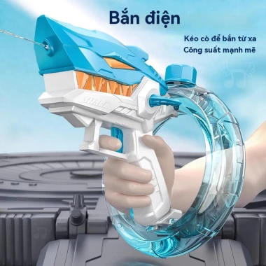 Đồ chơi trẻ em cá mập điện phun nước công suất lớn mùa hè, tự động liên tục, quà lễ hội 170.000₫ Đồ chơi trẻ em cá mập điện phun nước công suất lớn mùa hè, tự động liên tục, quà lễ hội 170.000₫