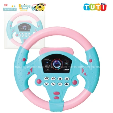 Đồ chơi vô lăng xe hơi cho bé - Âm thanh vui nhộn, xoay 360, quà tặng lý tưởng 3