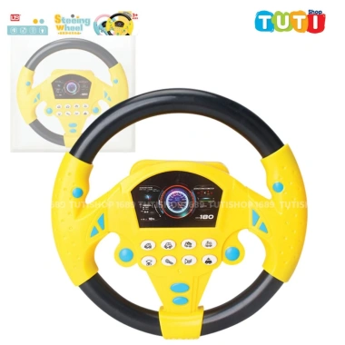Đồ chơi vô lăng xe hơi cho bé - Âm thanh vui nhộn, xoay 360, quà tặng lý tưởng 4