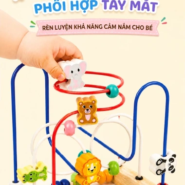Đồ chơi xâu chuỗi XINGE - Luồn hạt phát triển tư duy sáng tạo, giáo dục sớm an toàn 27,400₫
