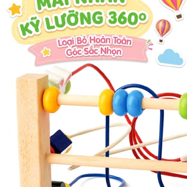 Đồ chơi xâu chuỗi XINGE - Luồn hạt phát triển tư duy sáng tạo, giáo dục sớm an toàn 27,400₫ 9 Đồ chơi xâu chuỗi XINGE - Luồn hạt phát triển tư duy sáng tạo, giáo dục sớm an toàn 27,400₫ 9