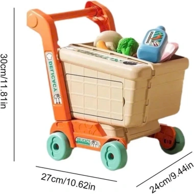 Đồ chơi xe đẩy biến hình bếp nấu ăn cho bé - chi tiết, sáng tạo, giá 155.000 khuyến mãi