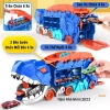 Đồ chơi xe khủng long nuốt ô tô, biến hình cầu trượt cho bé trai, giá ưu đãi 134.211₫ 3