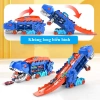 Đồ chơi xe khủng long nuốt ô tô, biến hình cầu trượt cho bé trai, giá ưu đãi 134.211₫ 7