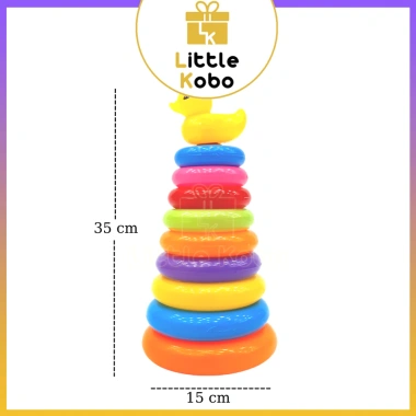 Đồ Chơi Xếp Tháp Vòng Vịt 3 Size - Nhựa Bền, Túi Lưới, Phát Triển Trí Tuệ, Giá Ưu Đãi 40.999₫ 8