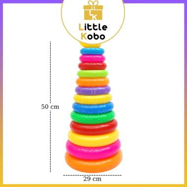 Đồ Chơi Xếp Tháp Vòng Vịt 3 Size - Nhựa Bền, Túi Lưới, Phát Triển Trí Tuệ, Giá Ưu Đãi 40.999₫ 9