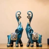 Đồ decor phòng khách Cặp Voi May Mắn - Trang trí nhà phố hiện đại, giảm giá còn 215k 5