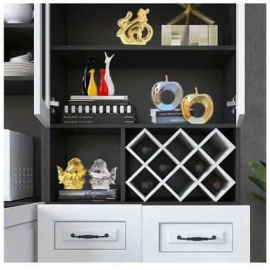 Đồ decor tủ kệ hình quả táo sứ cao cấp màu vàng bạc - Giá ưu đãi 139k