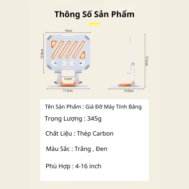 Đỡ Điện Thoại, Máy Tính Bảng ZH XIAOKE - Kệ Xoay 360, Gấp Gọn, Hợp Kim - 75.000₫