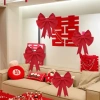 Đỏ Lớn EVA Nơ DIY - Trang Trí Cây Giáng Sinh, Tiệc Cưới, Năm Mới Đa Kích Cỡ 8