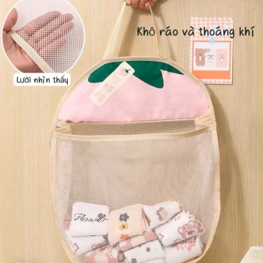 Đồ lót túi lưới treo tất - Túi ký túc xá lưu trữ sinh viên, tiện lợi cho phòng ngủ, chỉ 41.889₫