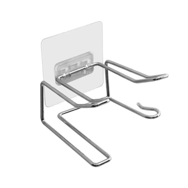 Đỡ Máy Sấy Tóc Inox Chống Rỉ Dán Tường – Kệ Đỡ Tải Trọng Lớn, Không Khoan, Chỉ 50k