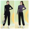 Đồ tập gym nữ áo dài tay, quần Joger - Bộ yoga aerobic dáng đẹp, giá 159.000 VND