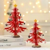 Đồ trang trí cây thông Noel mini gỗ, treo Giáng sinh, quà tặng trẻ em, giảm 20% 4