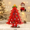 Đồ trang trí cây thông Noel mini gỗ, treo Giáng sinh, quà tặng trẻ em, giảm 20% 9