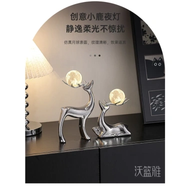 Đồ trang trí gốm con nai bạc, trang trí nhà & bàn làm việc, giảm còn 210.000₫ 3 Đồ trang trí gốm con nai bạc, trang trí nhà & bàn làm việc, giảm còn 210.000₫ 3